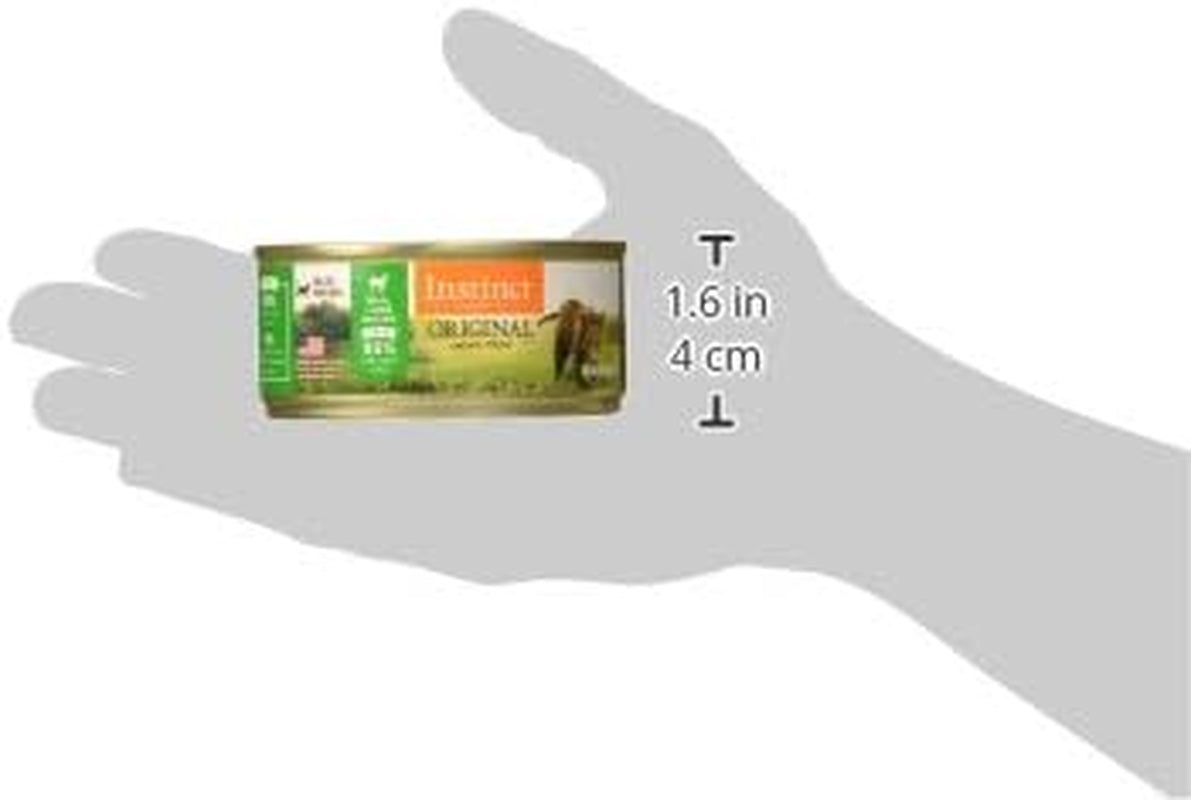 Original Grain Free Real Lamb Recipe Natural Wet Canned Cat Food by Nature'S Variety, 5.5 Ounce (Pack of 12)